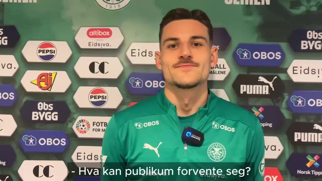 William Kurtovic før Godset-kampen